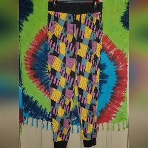 Disney Colorful Patchwork Joggers